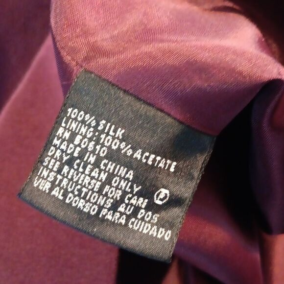 NWT Vintage  Kaspar Silk Suit. Career Professional,  Normcore - Picture 9 of 11